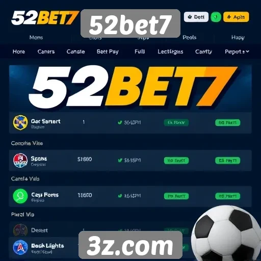 Explorando as opções de apostas esportivas no 52bet7